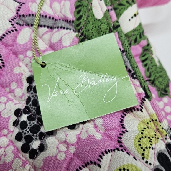 s-l400.jpg NEW Vera Bradley Priscilla Pink Floral Messenger Baby Bag